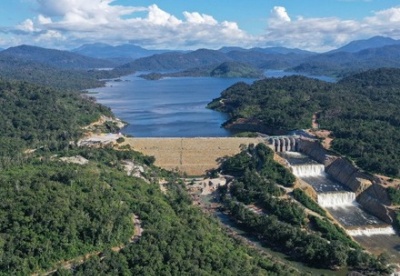 老挝南公1水电站正式投产发电