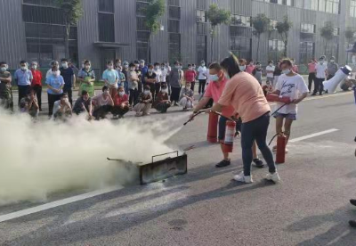 安徽泗县组织企业员工接受消防安全培训