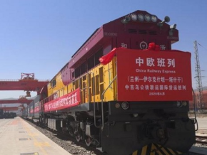 甘肃广拓海外“朋友圈” 加大回程班列频次
