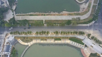 安徽巢湖大堤西坝口加固工程竣工