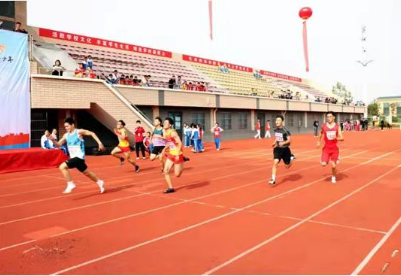 安徽泗县举行2021年“体彩杯”中小学生田径运动会