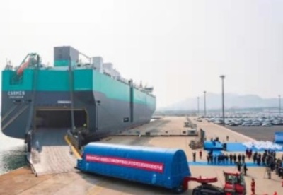 辽港集团开通首条美洲滚装外贸出口班轮航线 高品质“中国制造”从这里起航腾飞