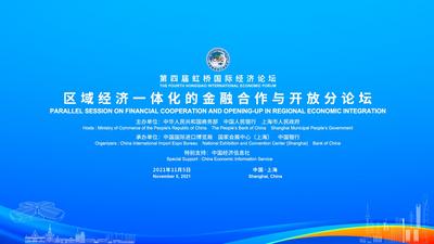 区域经济一体化的金融合作与开放分论坛