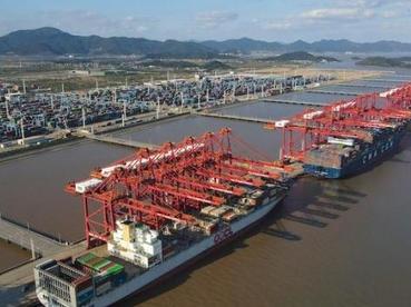 宁波舟山港梅山港区年集装箱吞吐量首破600万标准箱