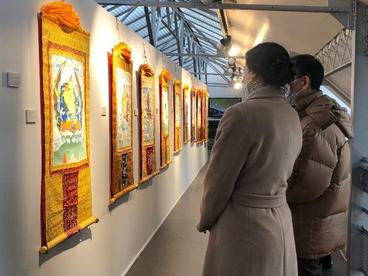 2021中国甘肃“走近九色甘南”巴黎主题展开幕