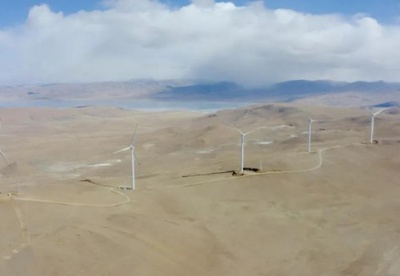 世界海拔最高风电场项目——西藏哲古风电场全部机组投产发电