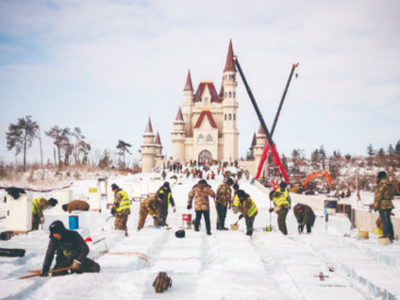 15天建成一座“冰雪之城” 探究长春冰雪新天地建设”加速跑‘的秘诀