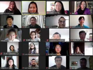 “中国古城之旅”带领哥伦比亚大学生学习汉语