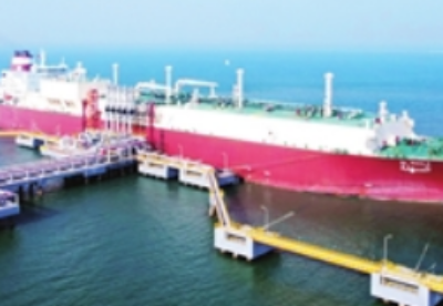中国石化天津LNG接收站迎来卡塔尔LNG运输船 9.4万吨液化天然气顺利接卸