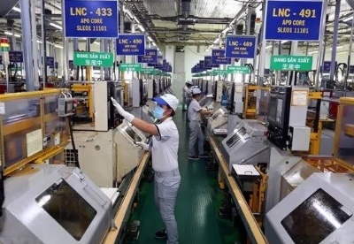 1月份越南工业产值增长2.4%