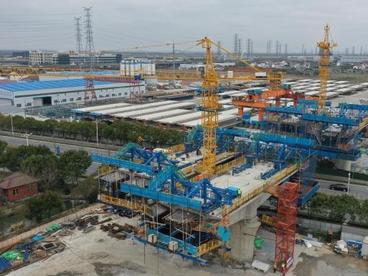长三角铁路13个项目607处工点已全面复工复产