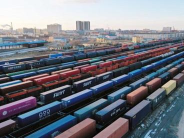 中蒙最大陆路口岸中欧班列开行数量实现开门红
