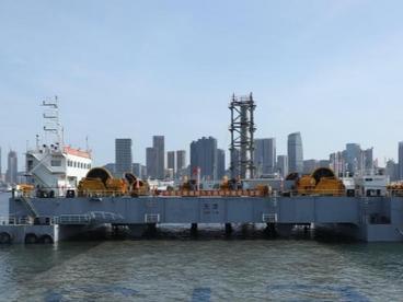大连湾海底隧道E13管节安装成功 已安装管节长度2295米