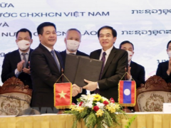越南与老挝加强边境贸易合作