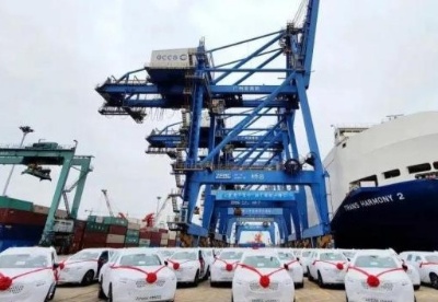 广州港第一季度商品车装卸量稳中有升 外贸出口创历史新高