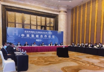 中英氢能合作论坛武汉开幕