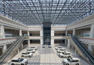 中国西南地区唯一保税车城建设完成