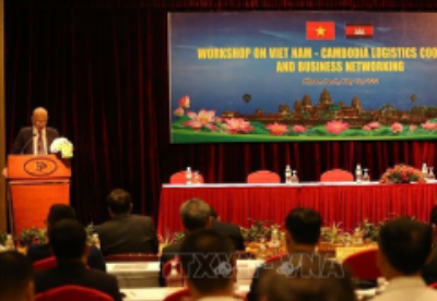 越柬两国举行研讨会消除跨境物流困难