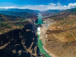 世界第二大水电站白鹤滩水电站今年累计发电量突破100亿千瓦时