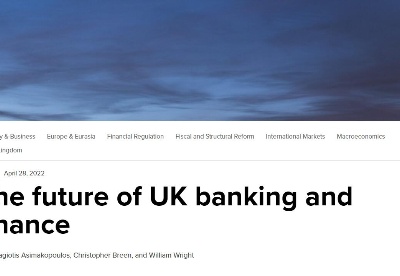 美智库介绍英国银行业和金融业的未来