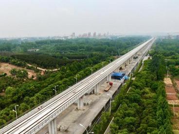 滁宁城际铁路二期工程最大车站全面进入上部结构施工阶段