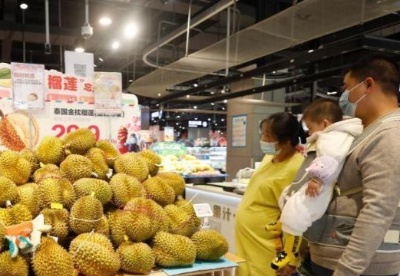 疫情持续致泰国榴莲对华出口一波三折 但销售走旺