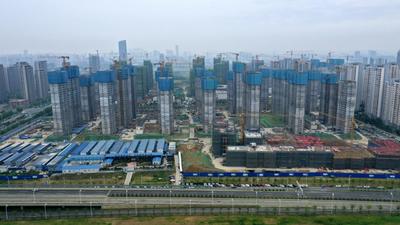 安置房建设加速   合肥高新区最大安置房67栋全部封顶