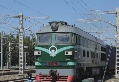 首列“绵阳—莫斯科”中欧班列经新疆霍尔果斯铁路口岸出境
