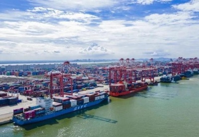 广州港南沙港区再迎两条外贸新航线