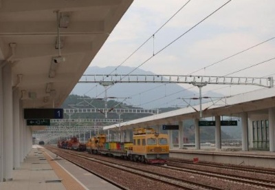 云南大瑞铁路大保段送电成功 开通运营进入倒计时