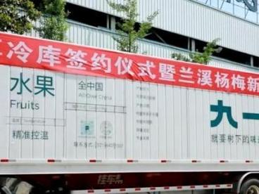 历经4800公里 浙江金华兰溪鲜杨梅进入新疆阿克苏市场