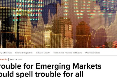 美智库称新兴市场的麻烦可能意味着所有国家的麻烦