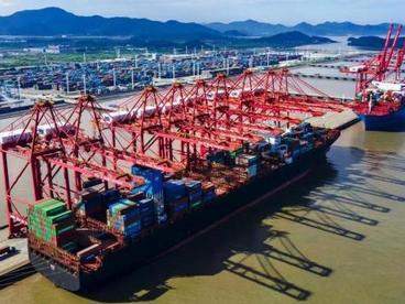 宁波舟山港集装箱吞吐量连续4个月超300万