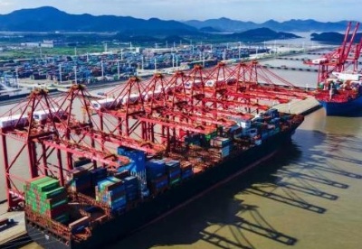 宁波舟山港集装箱吞吐量连续4个月超300万