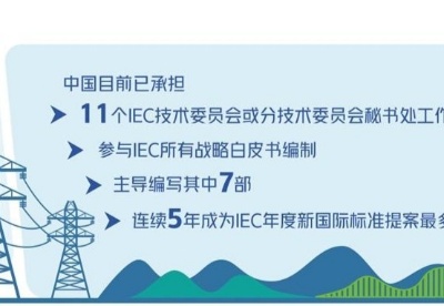 中国牵头制定全球首个新型电力系统关键技术国际标准体系