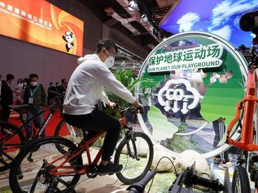 第五届进博会的“绿色低碳风”