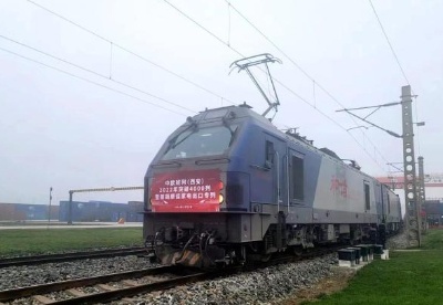 中欧班列长安号年度开行量首次突破4000列