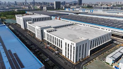 合肥高新区维德电源新能源工程机械动力总成项目竣工投用