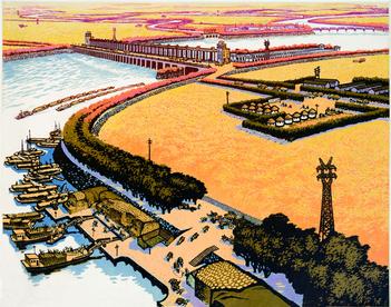 新徽派版画名家纪念系列展——蔡世明艺术回顾展在赖少其艺术馆展出