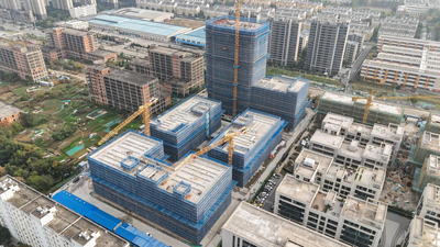 明年竣工    合肥高新区一产业园再迎新节点