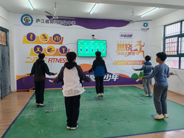 合肥庐江：人工智能设备进校园   开启智慧体育新篇章