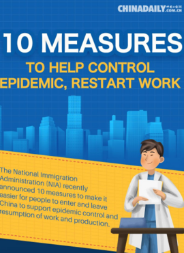 (Infographic) 10 measures to help control epidemic, restart work (1)