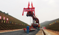 Track laying starts in Yuxi-Mohan section of China-Laos Railway