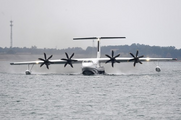 China to fly AG600 amphibious aircraft from sea surface