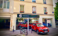 Chinese automaker SAIC Motor holds "cloud opening" for flagship store of MG model in Paris 