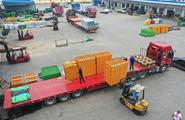 China's road logistics price index edges up