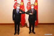 China, Singapore agree to further strengthen bilateral ties