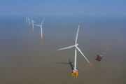 Construction of China-France offshore wind farm starts in Jiangsu