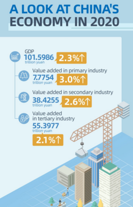 A look at China's economy in 2020