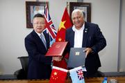 China donates money to Fiji for post-cyclone reconstruction